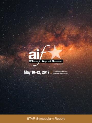 Cover of STAR Symposium Report 2017